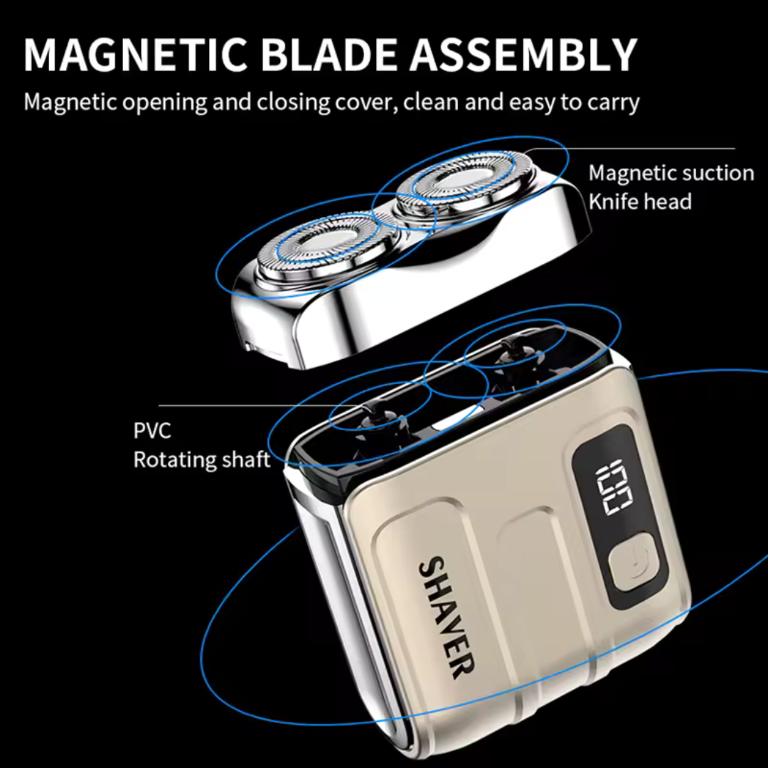 Mini Afeitadora Portátil Eléctrica y Lavable